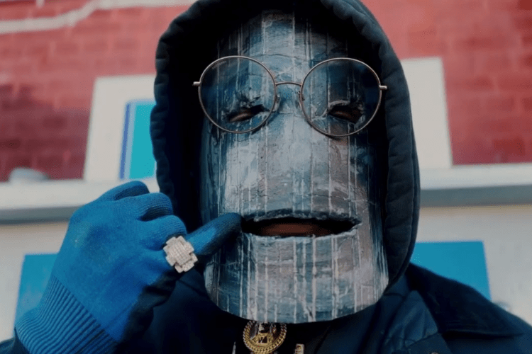 Northside Lord front view of mask