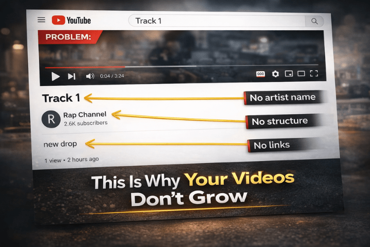 Here's an example of Why Rappers Need a YouTube Manager