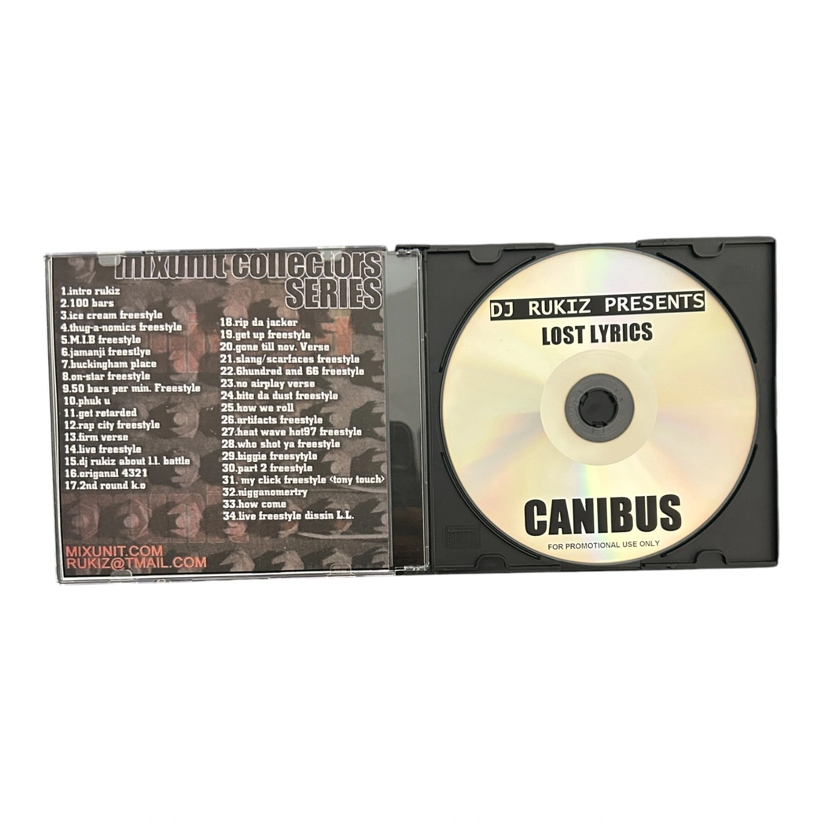 Canibus Lost Lyrics Best Of - Image 2