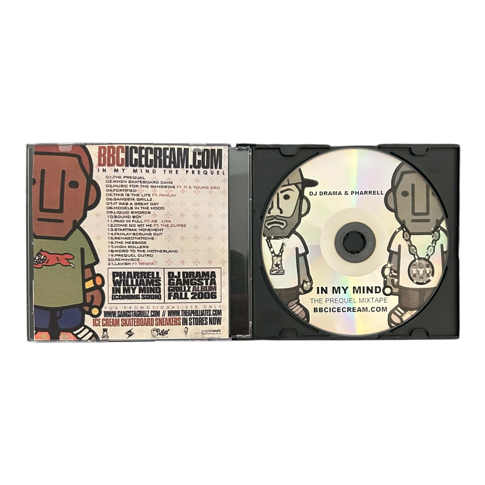 DJ Drama Pharrell mixtape back