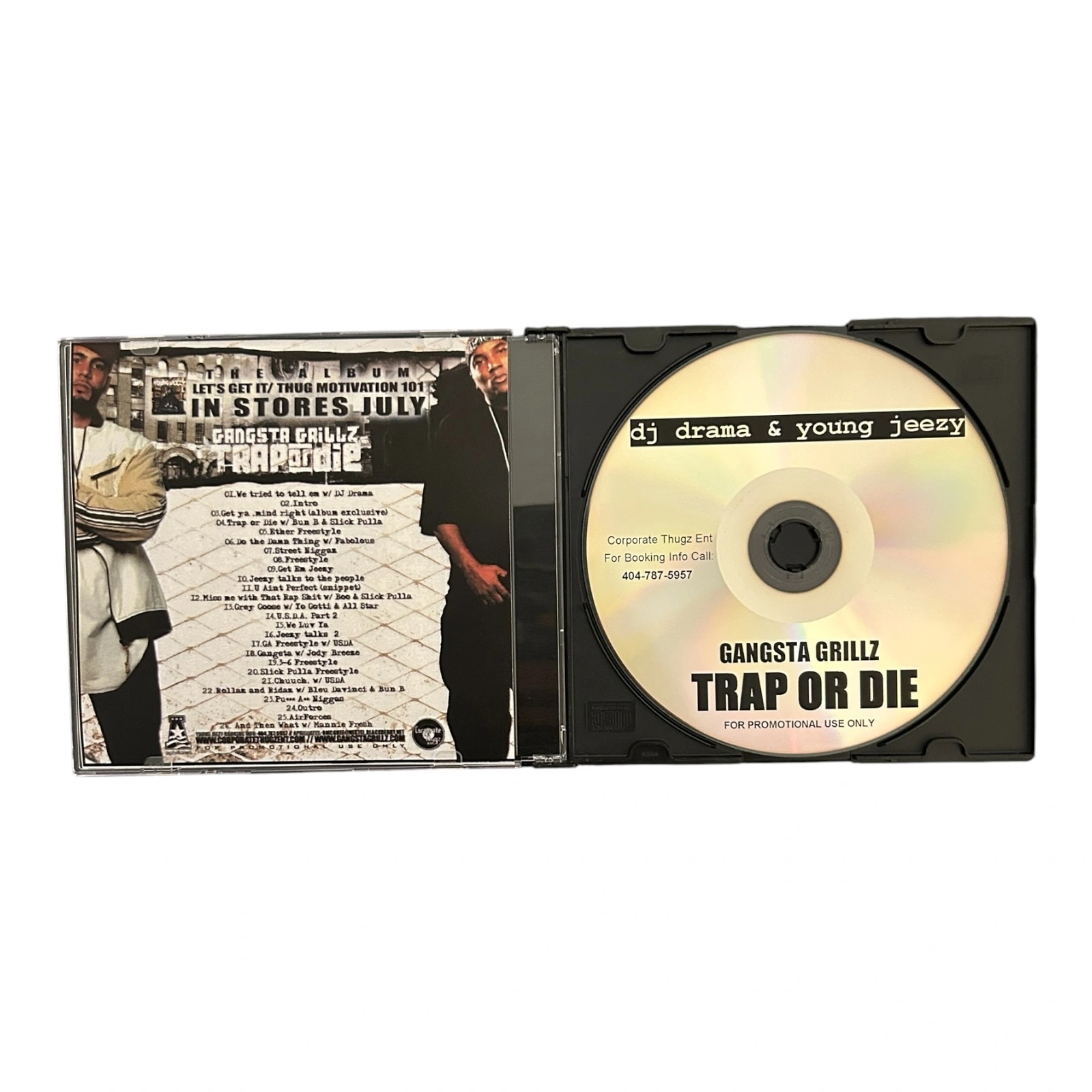 DJ Drama Young Jeezy Trap Or Die CD