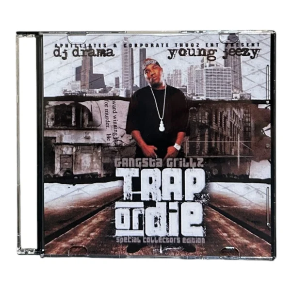 DJ Drama Young Jeezy Trap Or Die Front Cover