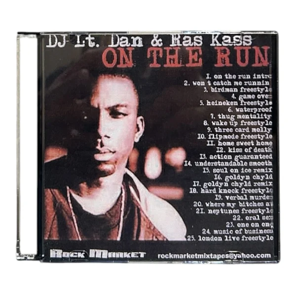 DJ Lt. Dan Ras Kass On The Run Front Cover