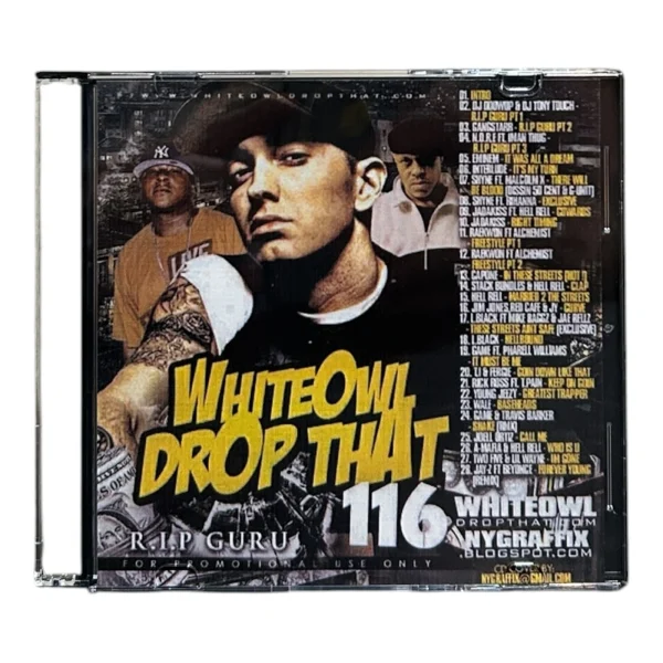 DJ White Owl Drop That 116 Front Cover
