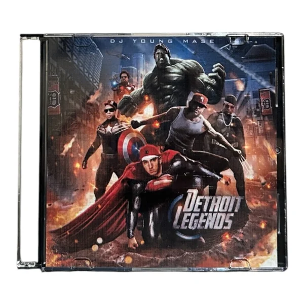 DJ Young Mase Detroit Legends CD Front