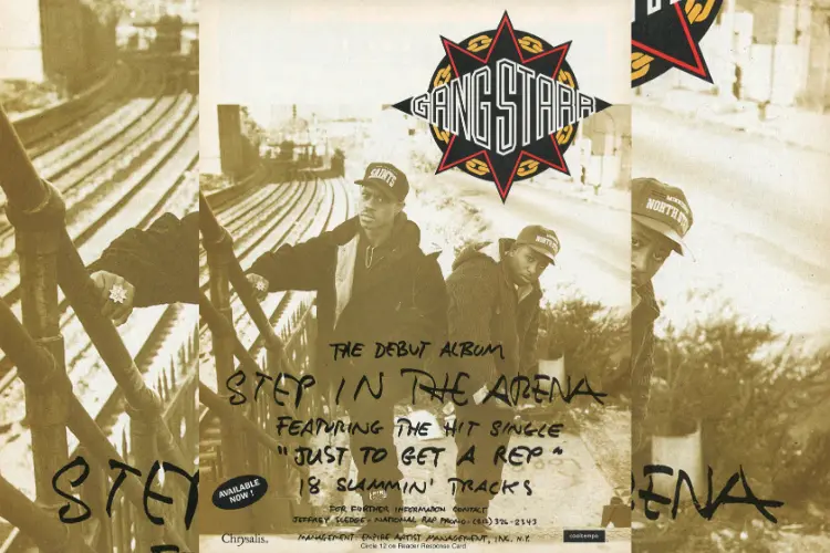 Gang Starr Step in the Arena Poster