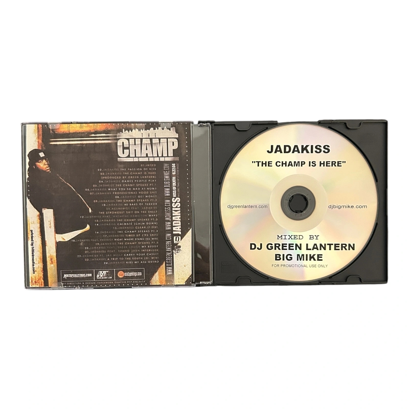 Jadakiss The Champ Is Here CD back