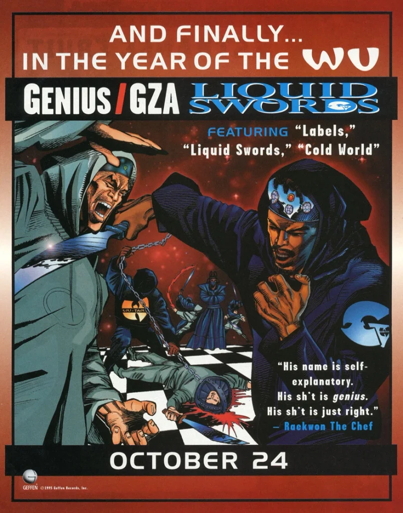 Liquid Swords 1995 Advert