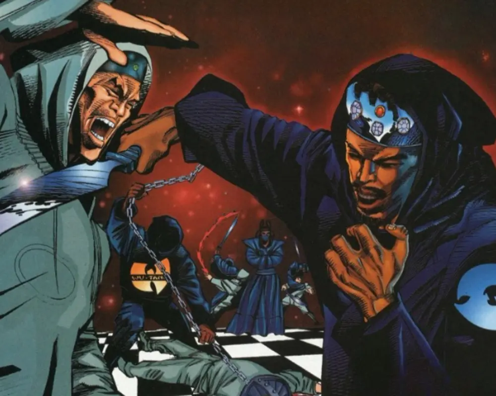 Liquid Swords 1995 advert